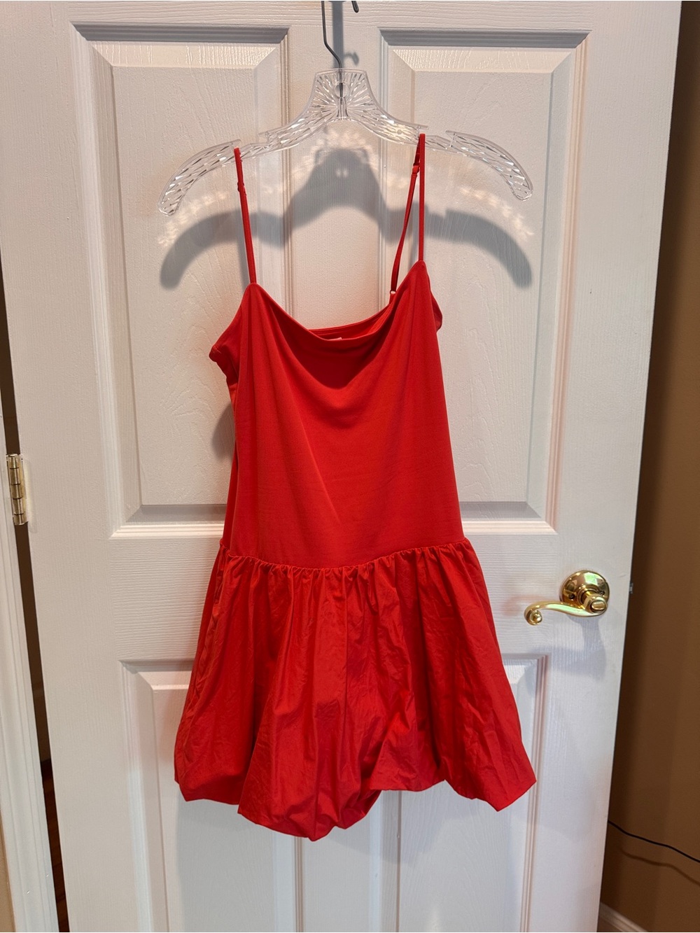Aritzia red/pink strappy dress